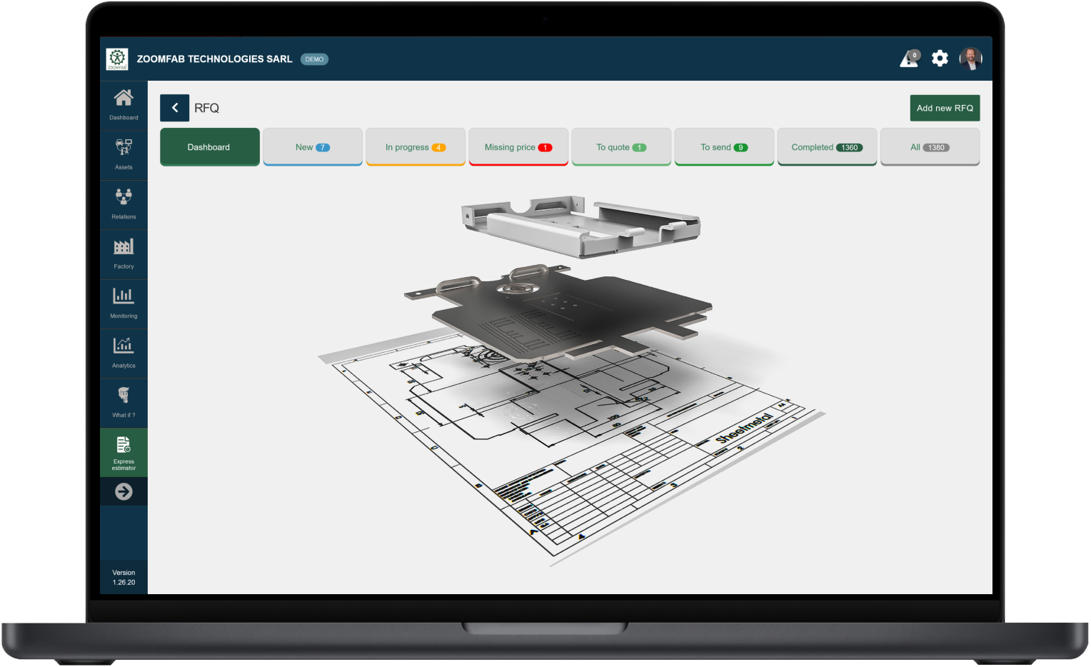 ZOOMFAB EXPRESS ESTIMATOR